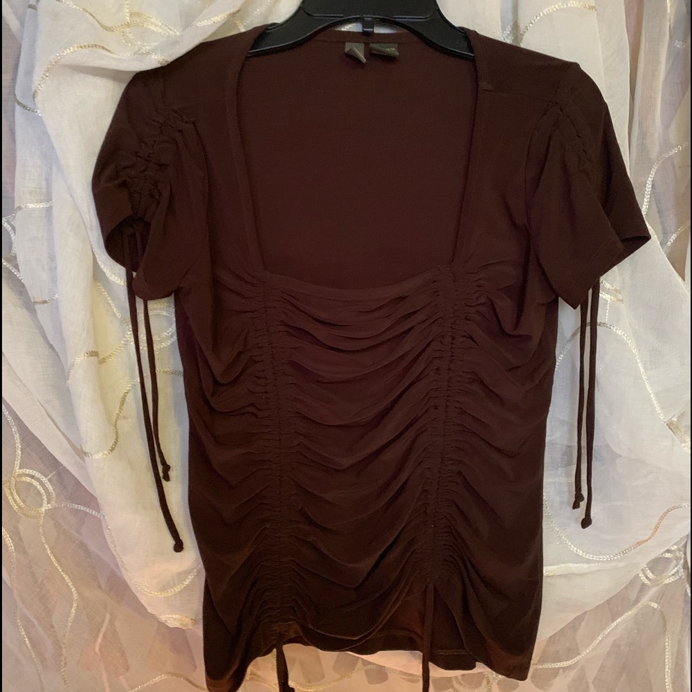 Brown blouse